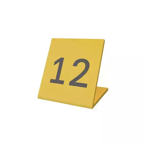 Crime Evidence Number Tag 12 v1 001