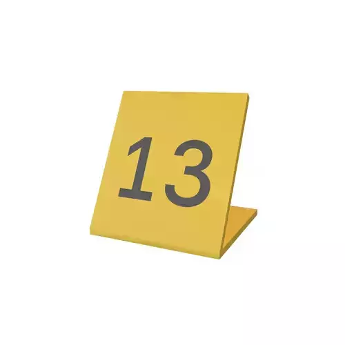 Crime Evidence Number Tag 13 v1 001