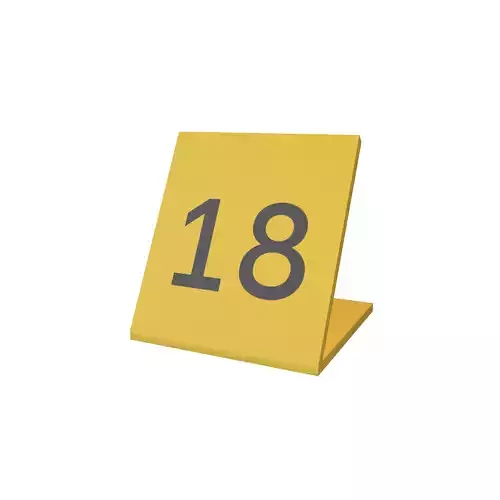Crime Evidence Number Tag 18 v1 001