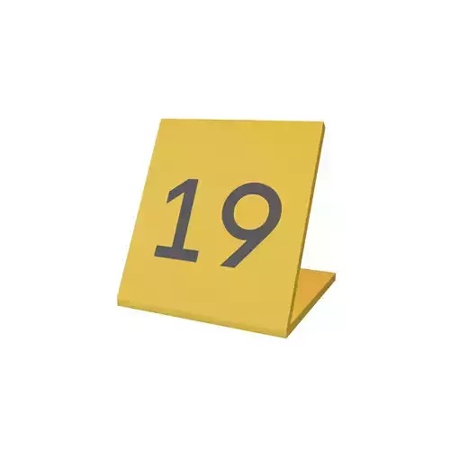 Crime Evidence Number Tag 19 v1 001