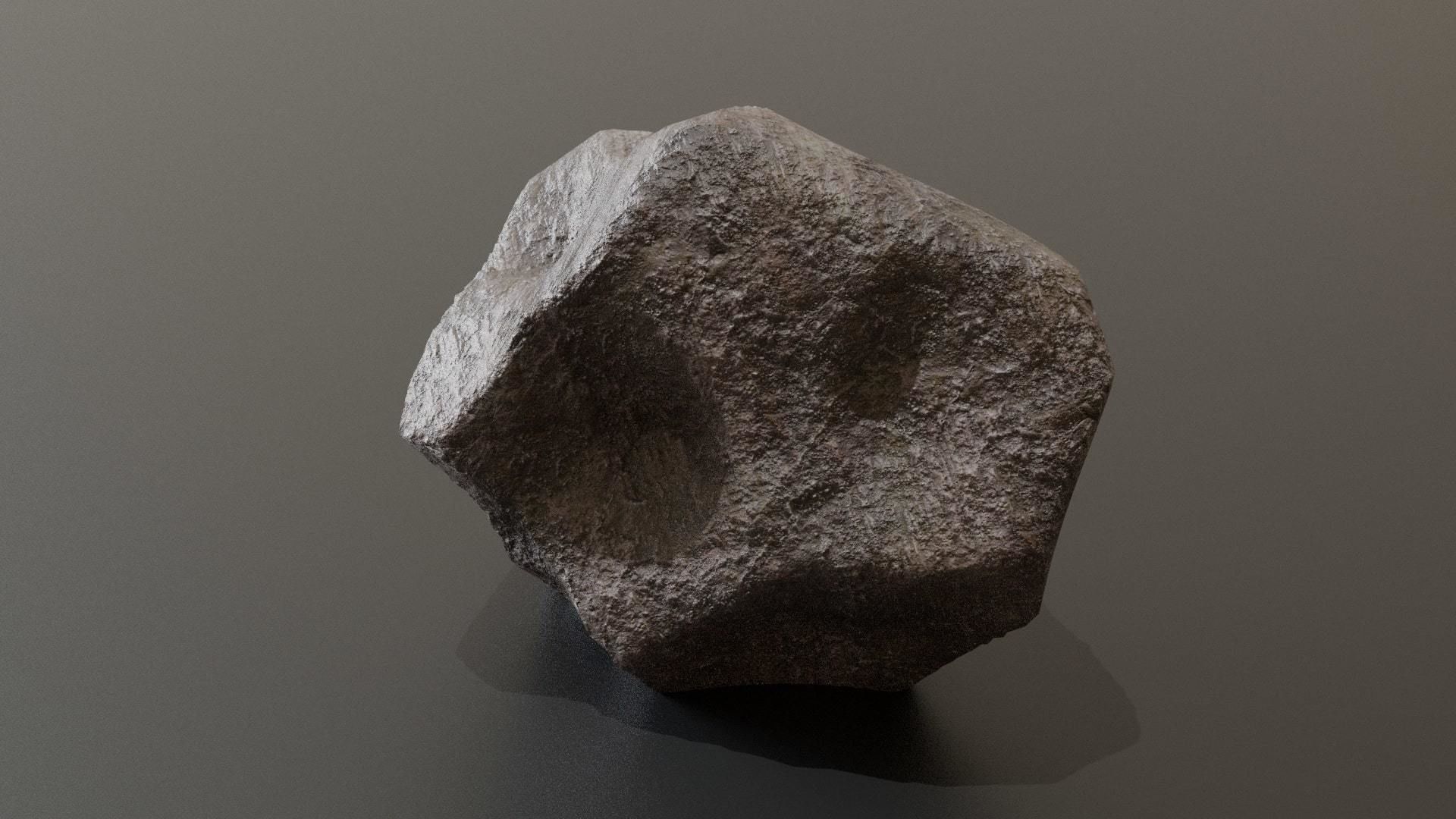 3D Rock 01 - 3D PBR Model Low-poly 3D model_13