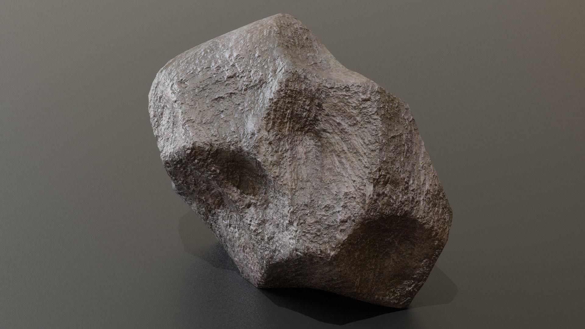 3D Rock 01 - 3D PBR Model Low-poly 3D model_19