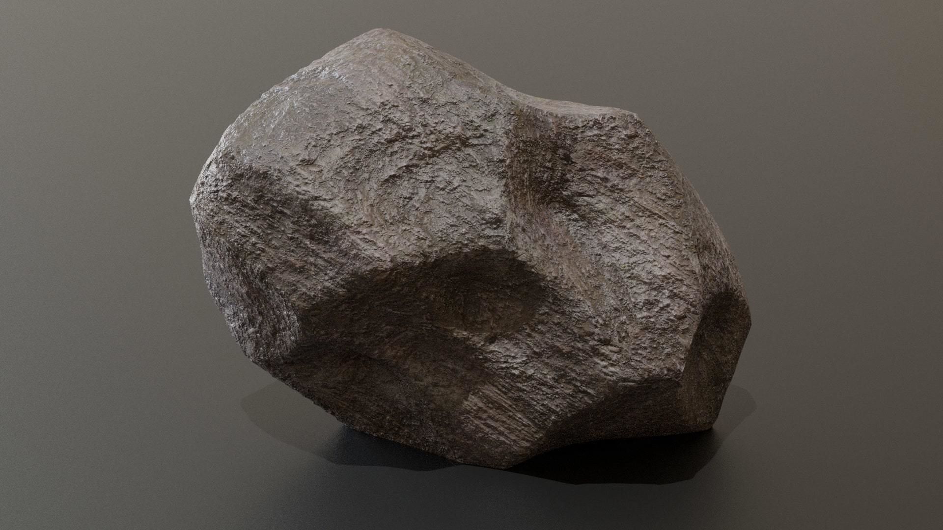 3D Rock 01 - 3D PBR Model Low-poly 3D model_22