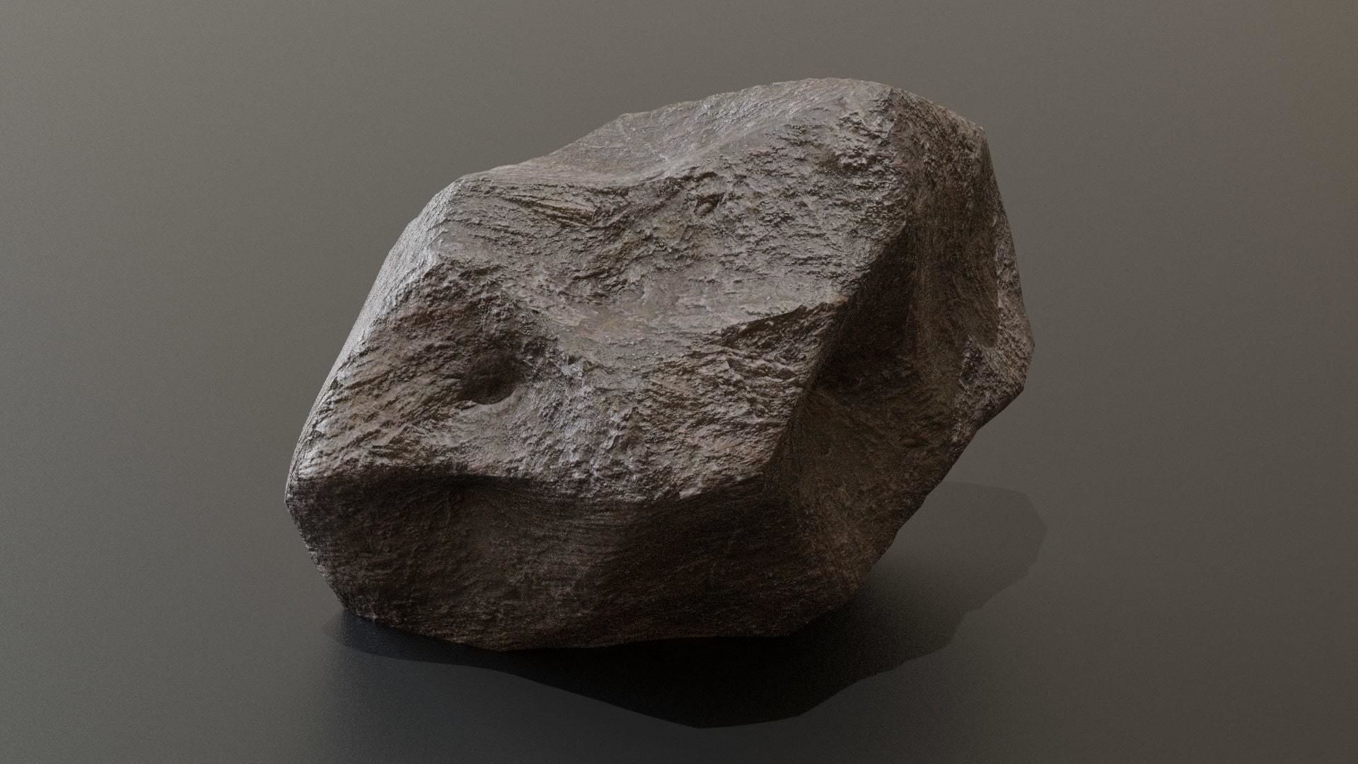 3D Rock 01 - 3D PBR Model Low-poly 3D model_15