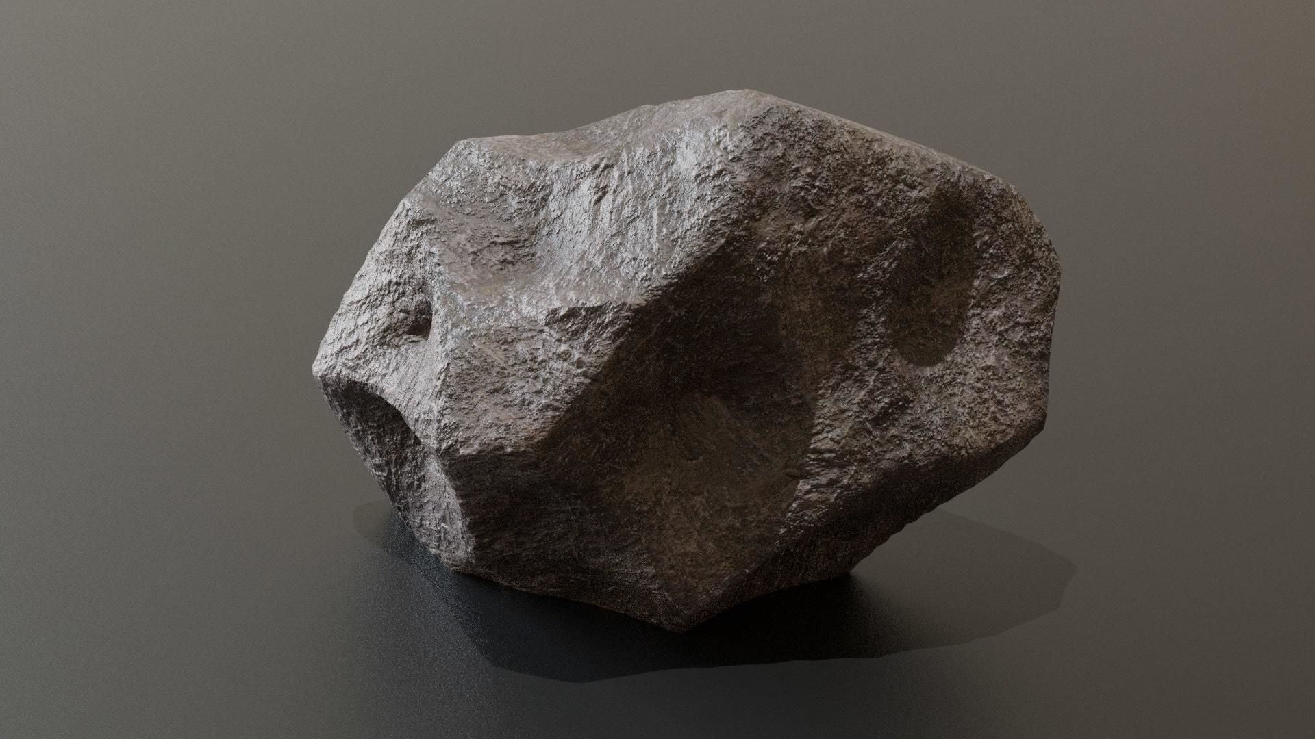 3D Rock 01 - 3D PBR Model Low-poly 3D model_14