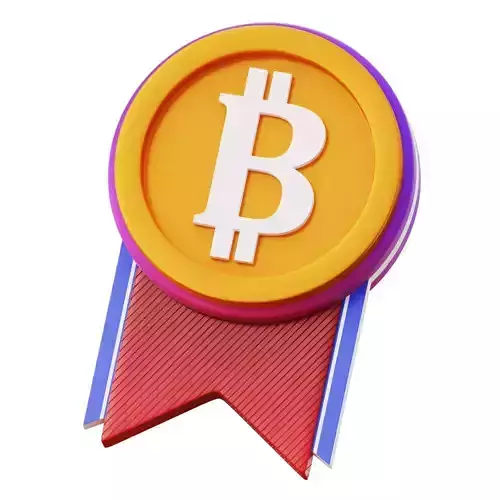 3d Bitcoin Badge