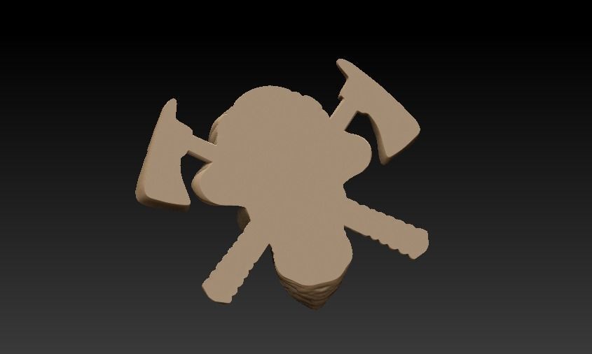 Skull Pendant 3D model_11