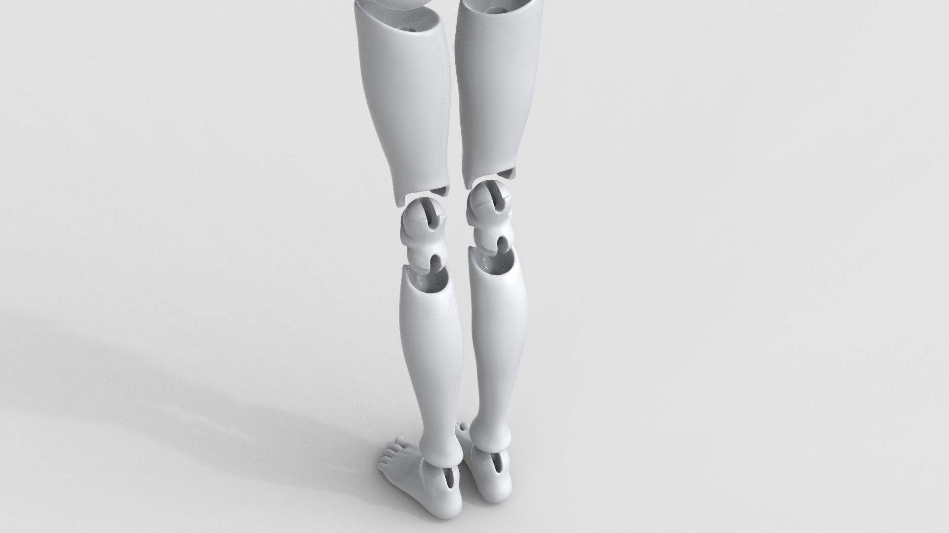 BJD doll Irene ball joint doll 3D print model_15