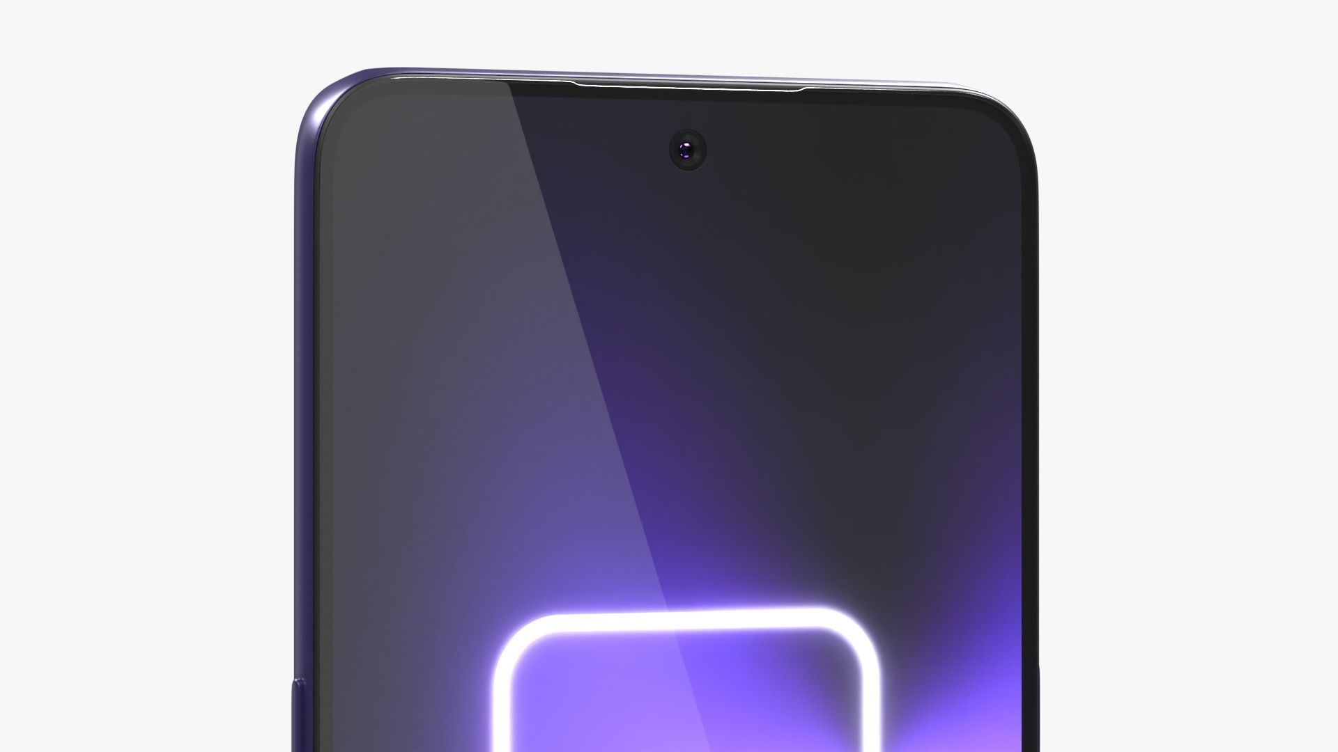 Realme GT Neo 5 Purple Low-poly 3D model_7