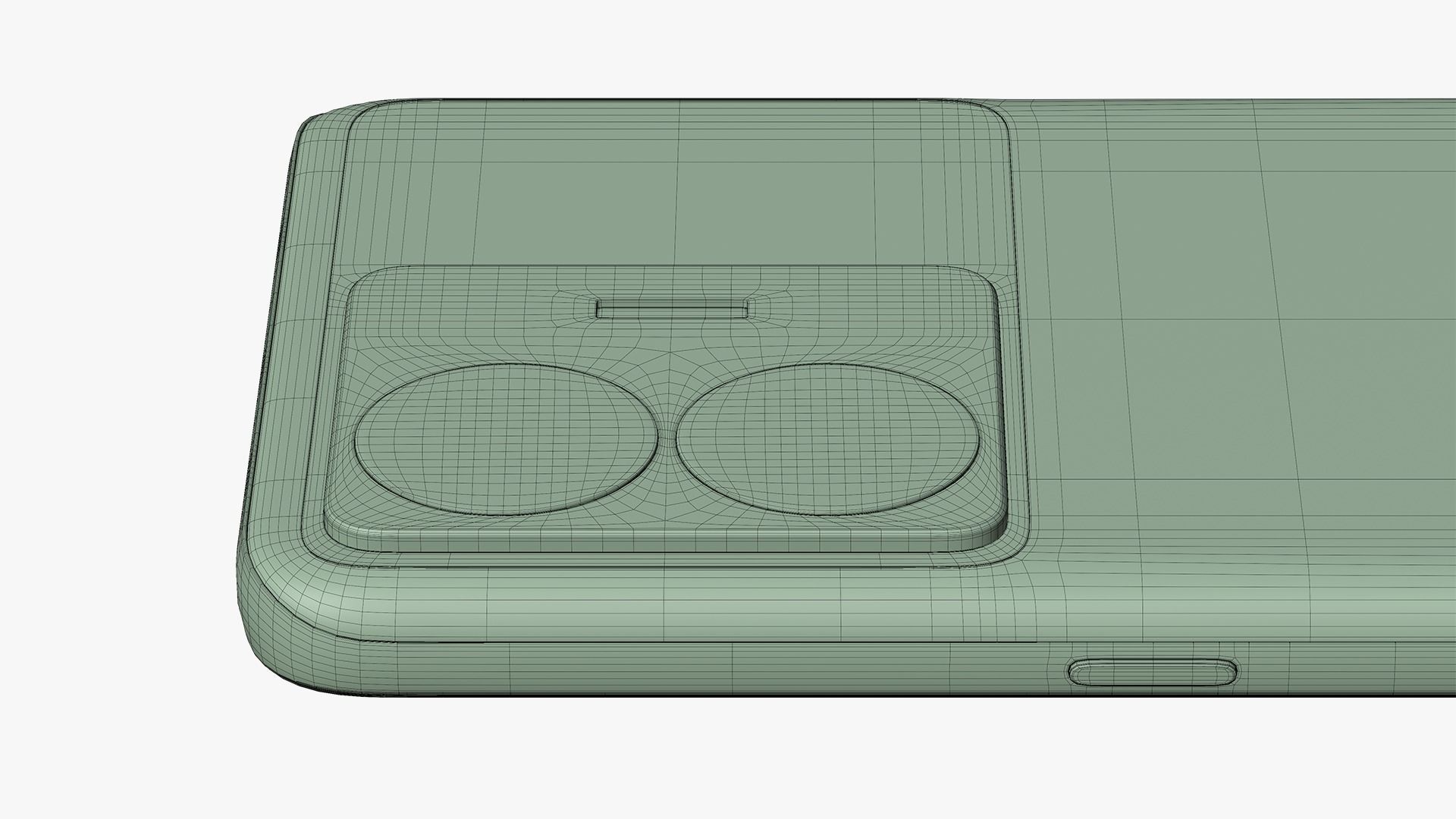 Realme GT Neo 5 Purple Low-poly 3D model_15