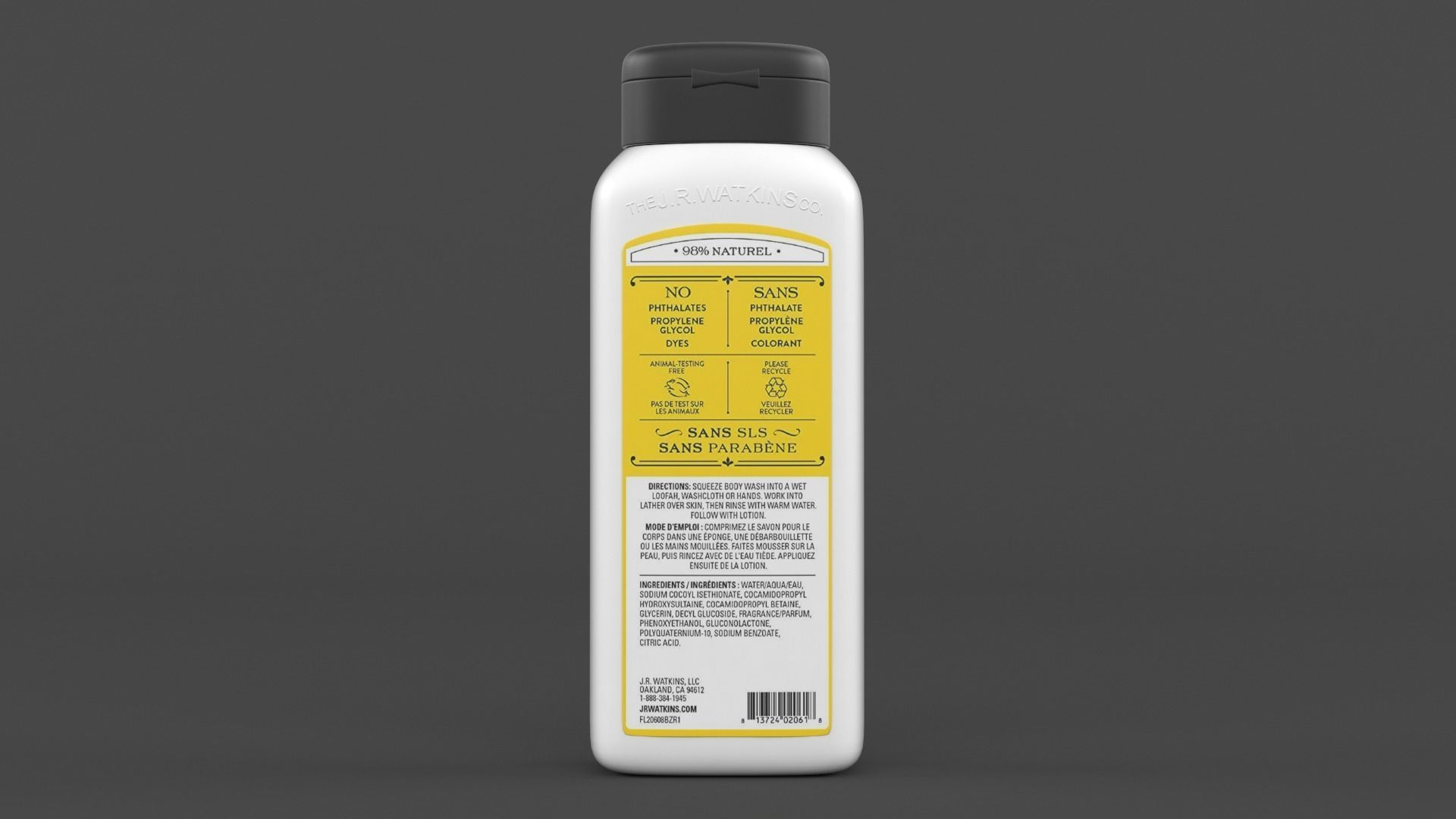 Body Wash 3D model_2