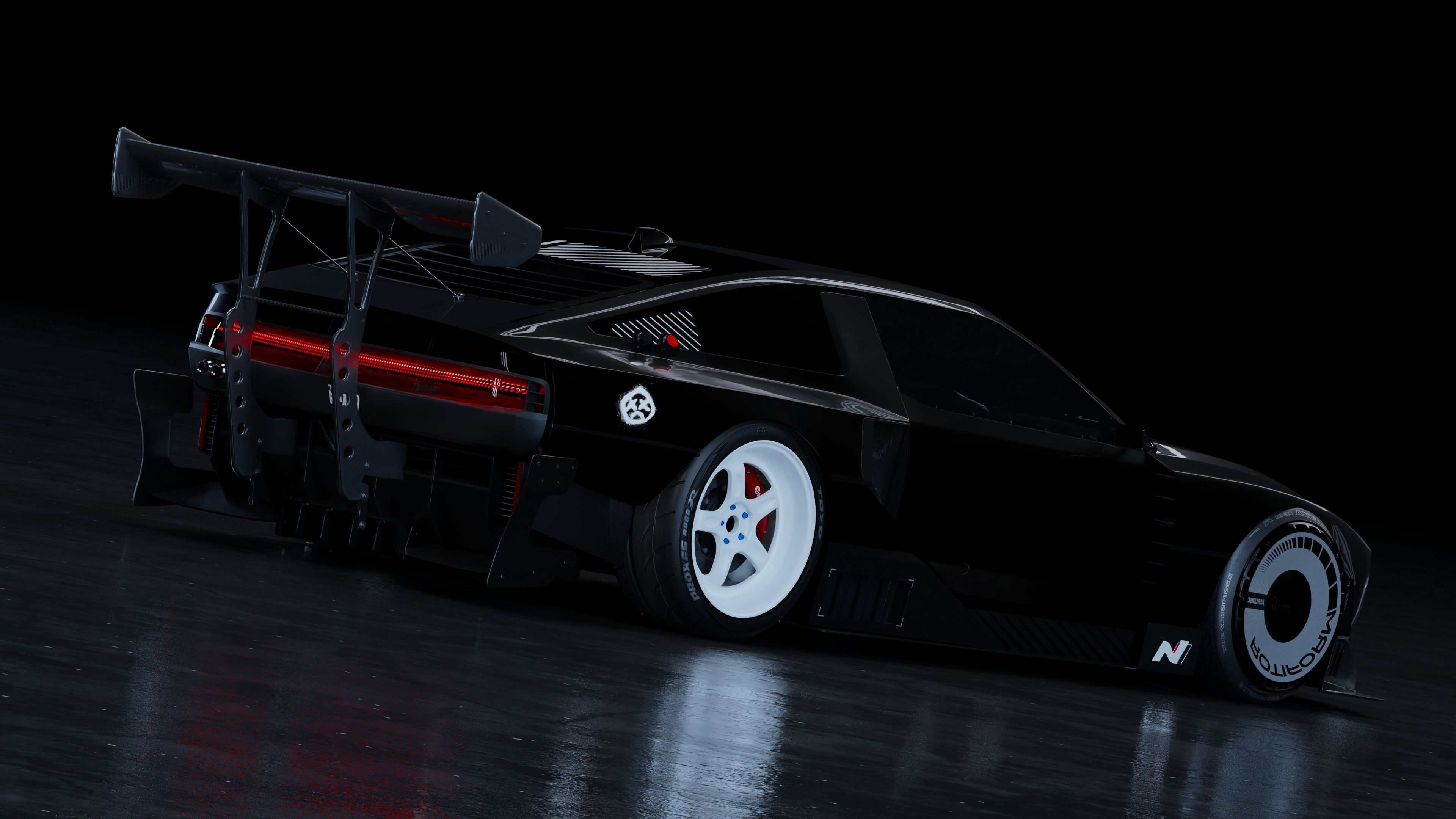 Hyundai N Vision 3D Model Blender File Textured  3D model_1