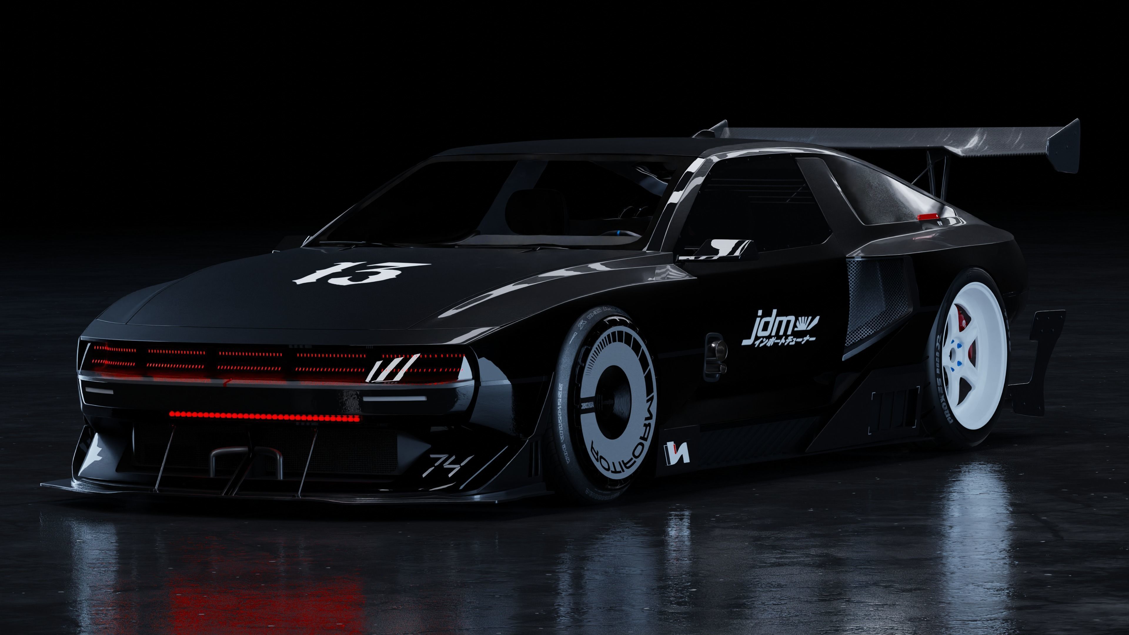 Hyundai N Vision 3D Model Blender File Textured  3D model_2