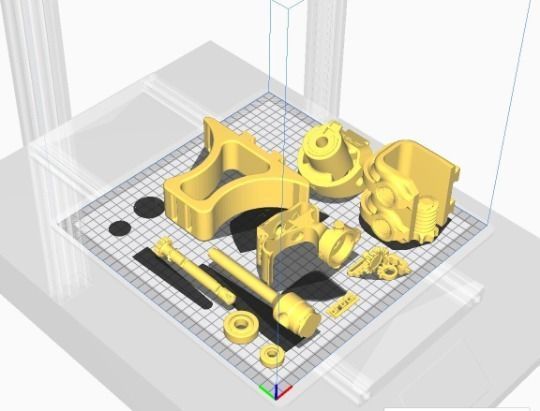Controller Steering Device - PS4 - 3D Printable 3D print model_6