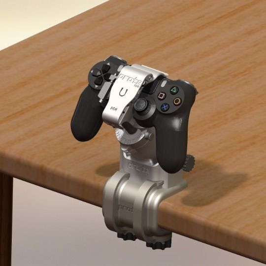 Controller Steering Device - PS4 - 3D Printable 3D print model_7