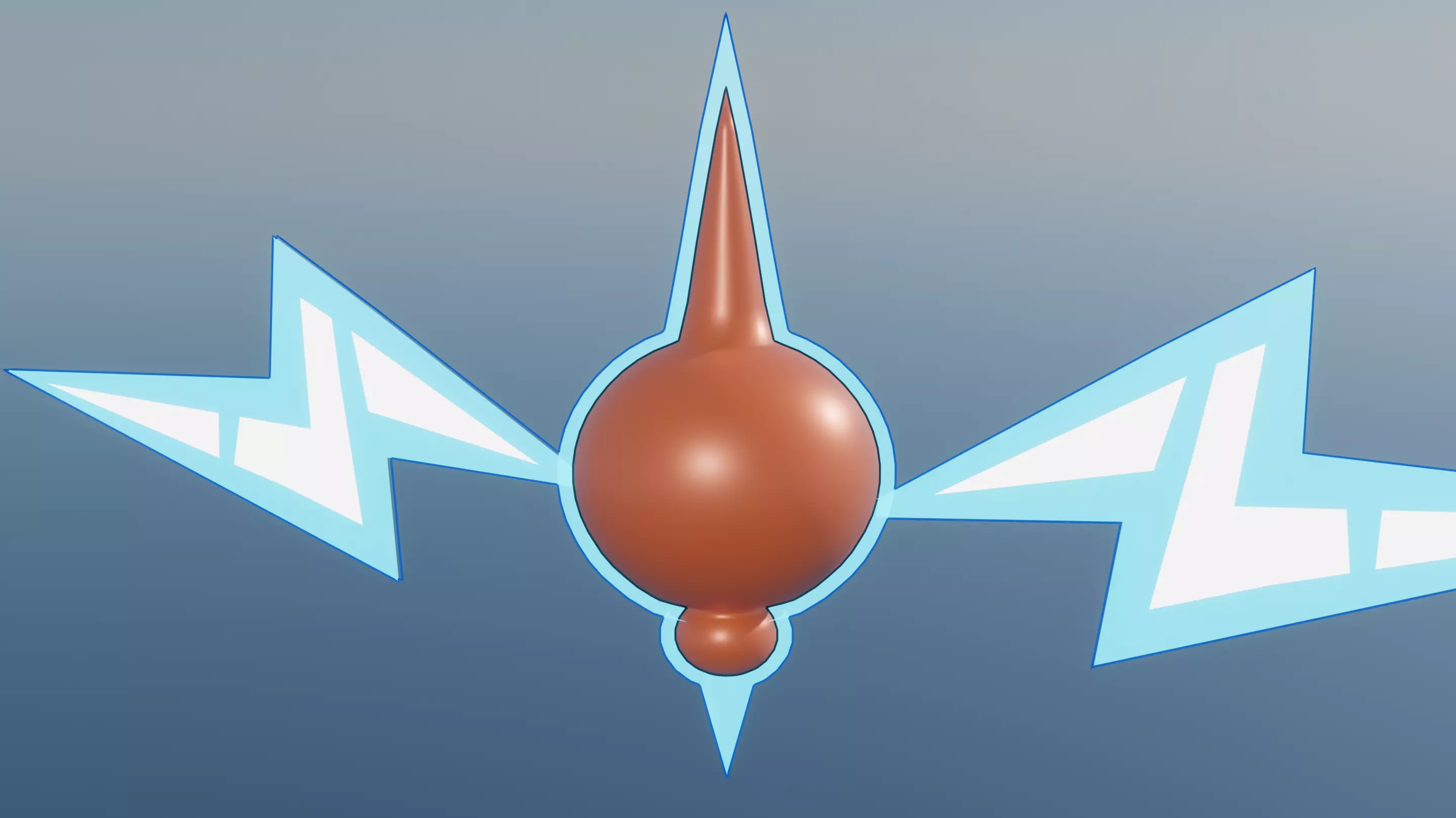 Pokemon Rotom and Shiny Version Low-poly 3D model_5