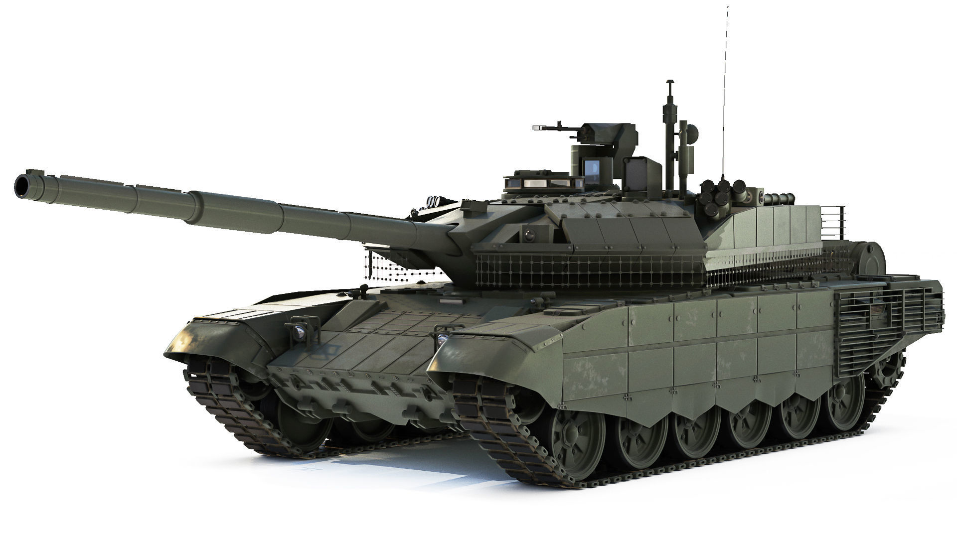 Tank T-90M 2020 3D model | CGTrader