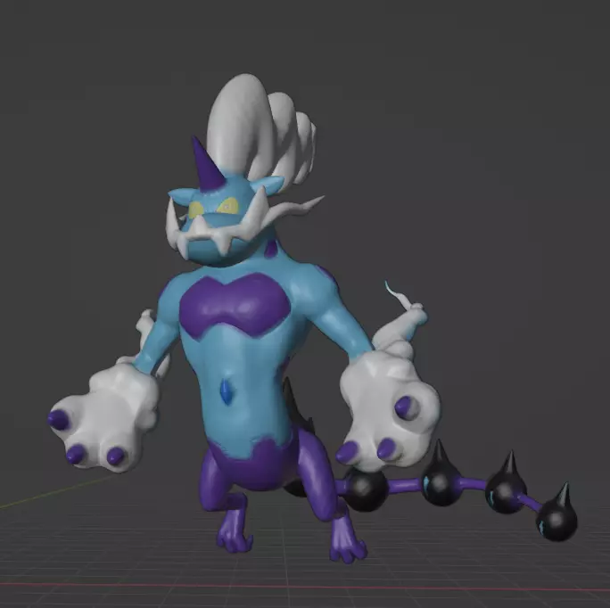 Thundurus Therian Forme 3D print model_0