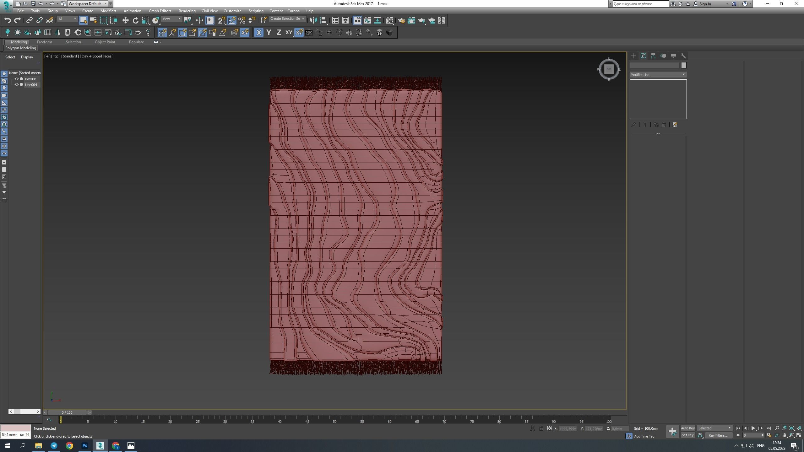 Tufted Sierra Rug Low-poly 3D model_7