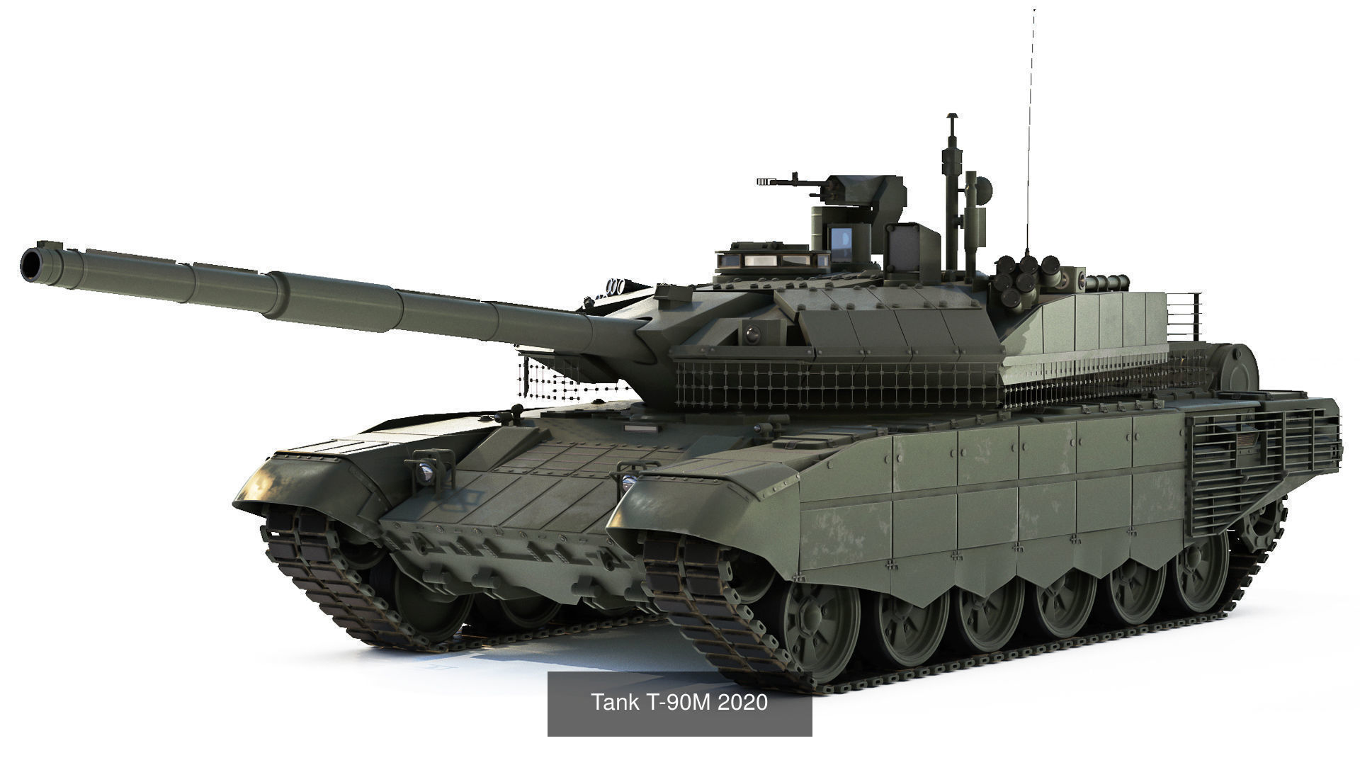 Collection of modern models of main battle tanks _5