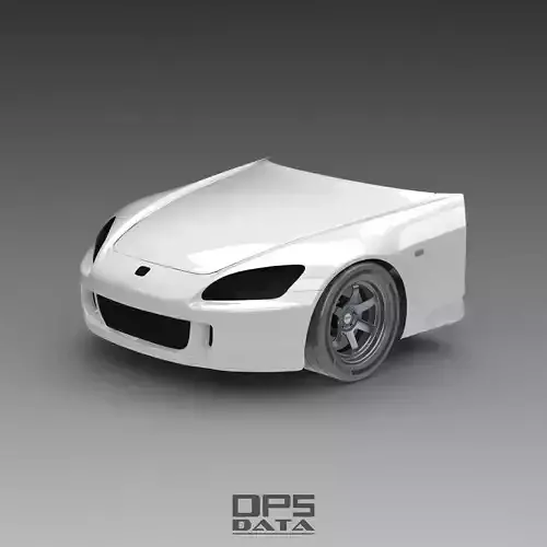S2000 AP2 Front Assembly Exterior Surfaces - 3D Laser-Scanned