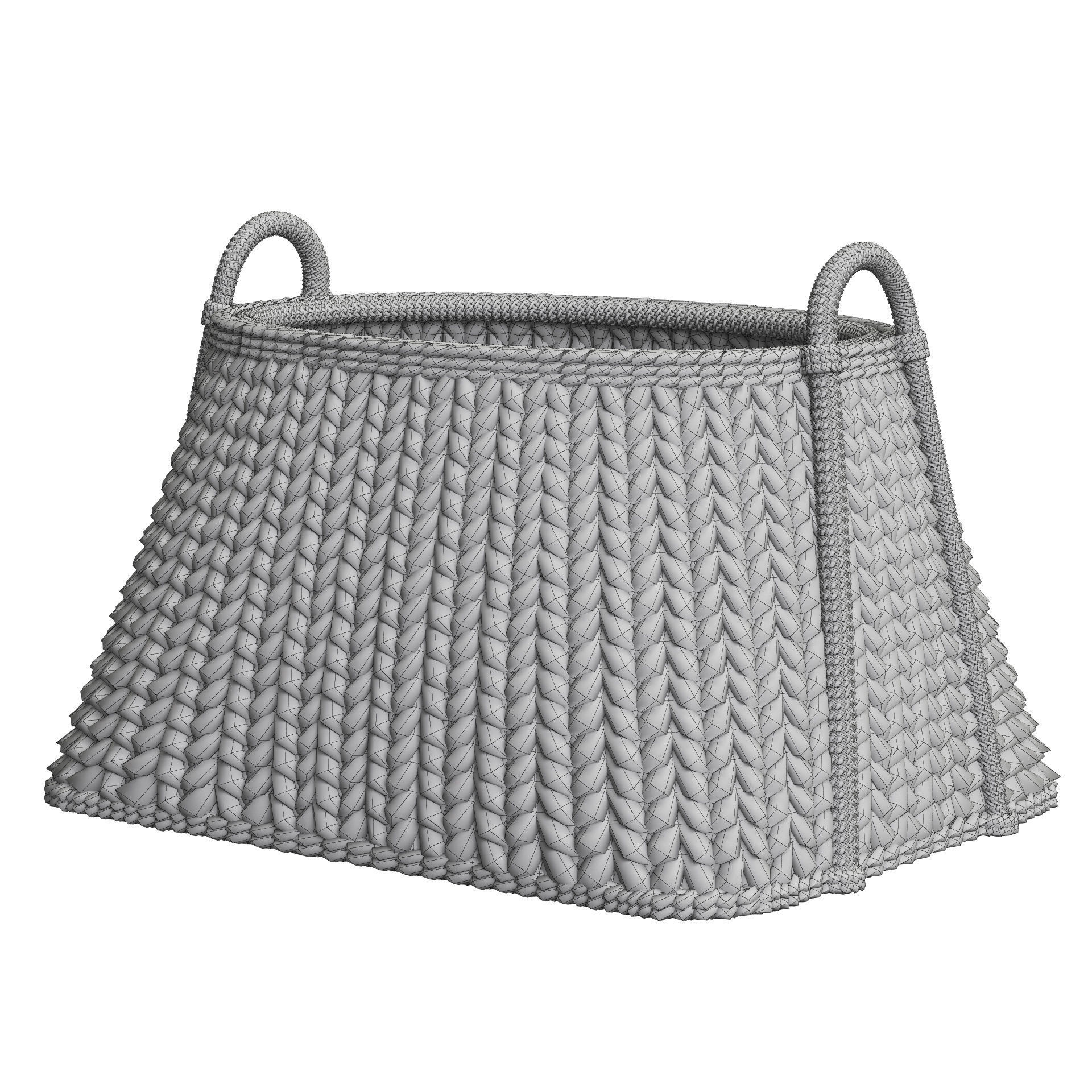 Baskets Set 20 3D model_7