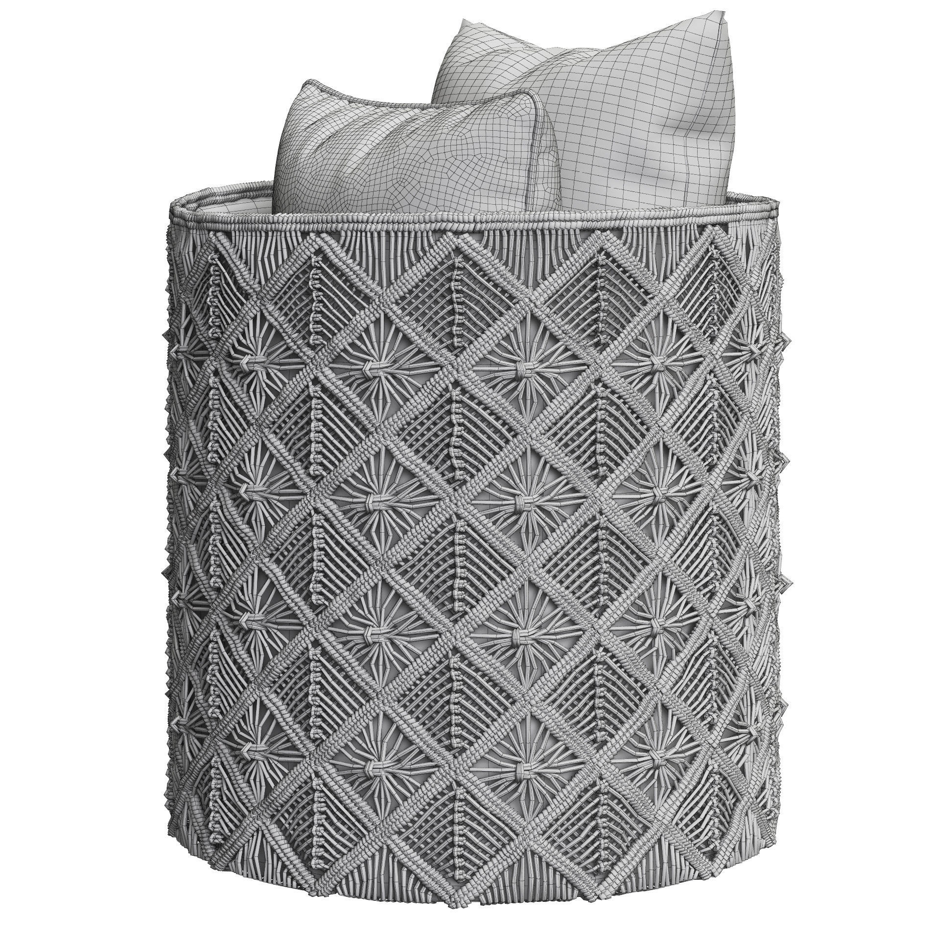 Baskets Set 20 3D model_8