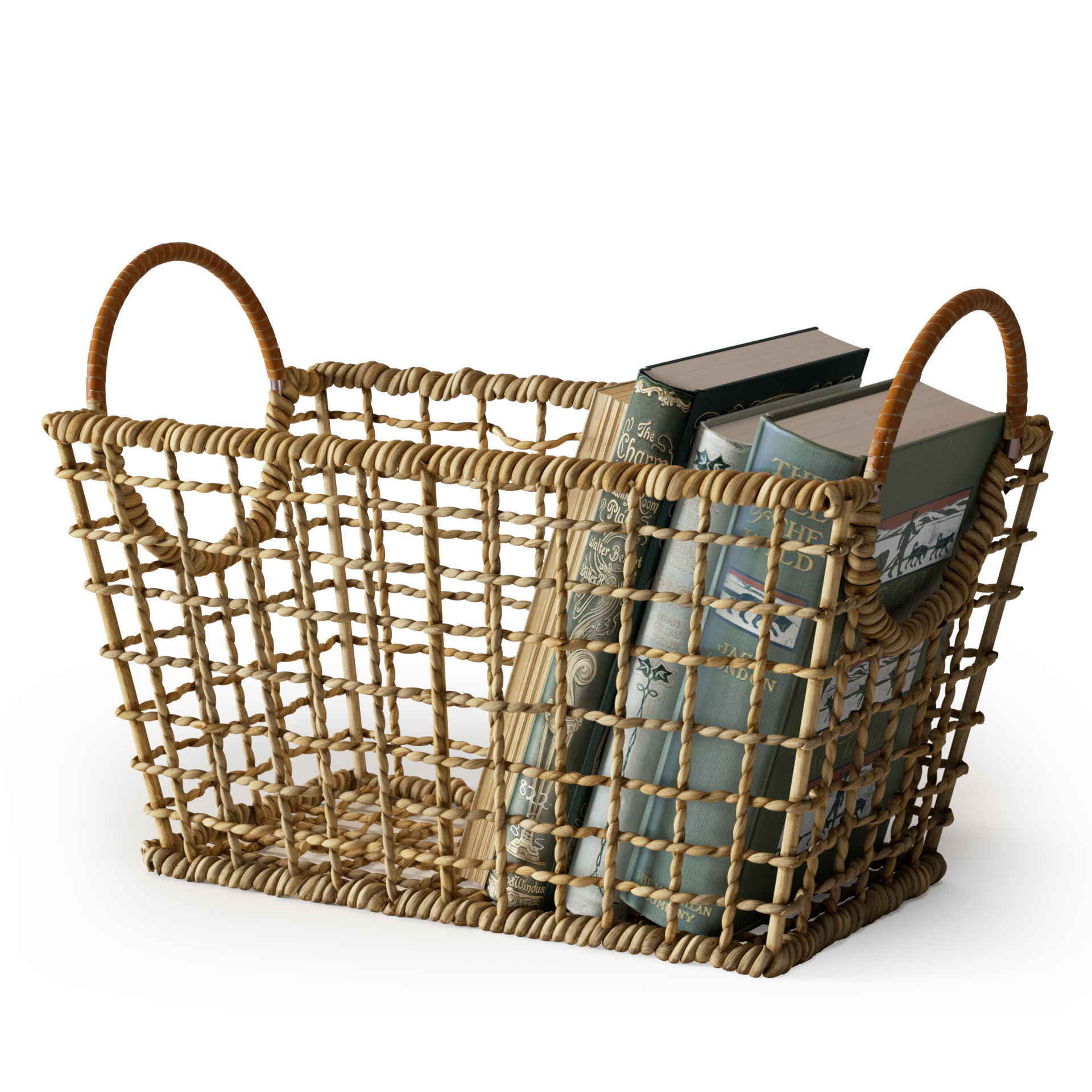 Baskets Set 20 3D model_4