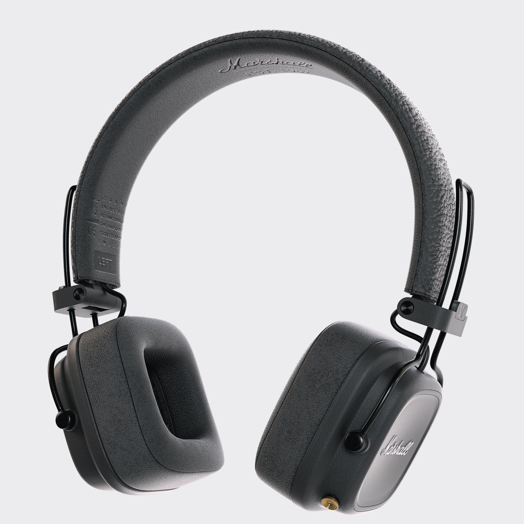 Headphones Marshall Major 4 Major 5 3D model_3