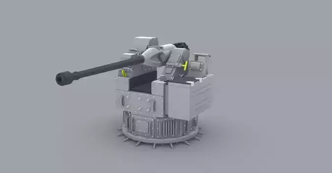 Sea Hawk DS  Low-poly 3D model