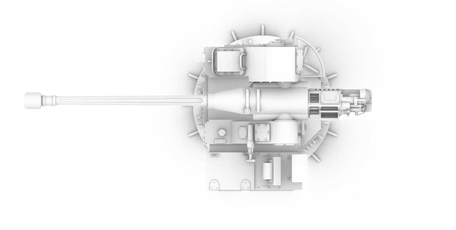 Sea Hawk DS Low-poly 3D model_11