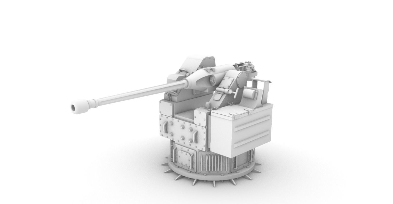 Sea Hawk DS Low-poly 3D model_3