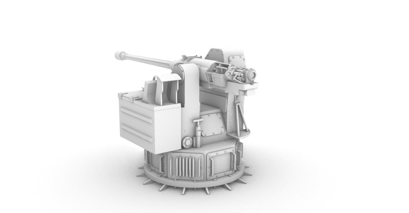 Sea Hawk DS Low-poly 3D model_4