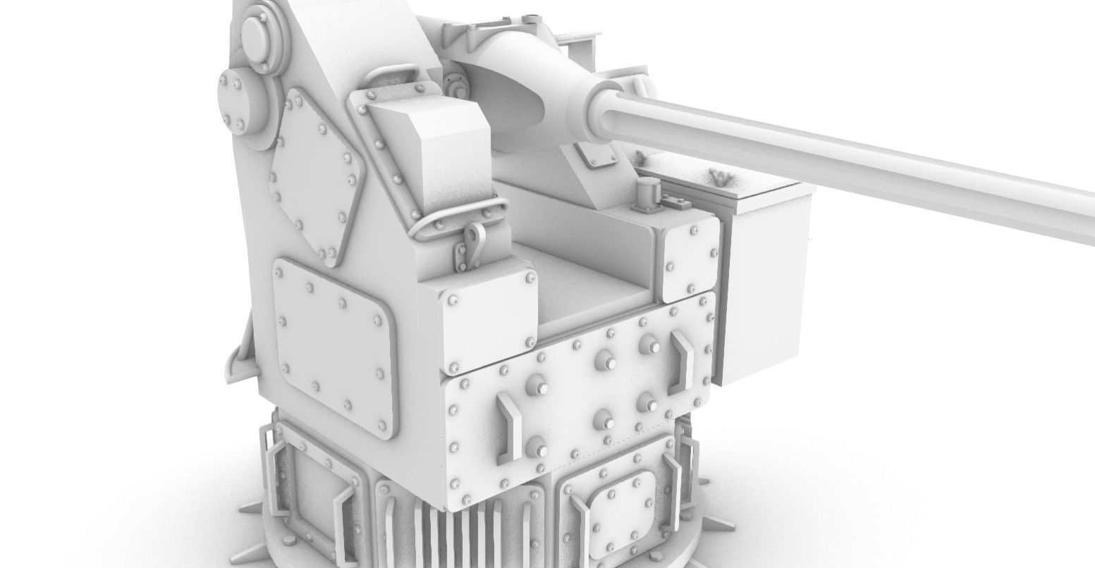 Sea Hawk DS Low-poly 3D model_6