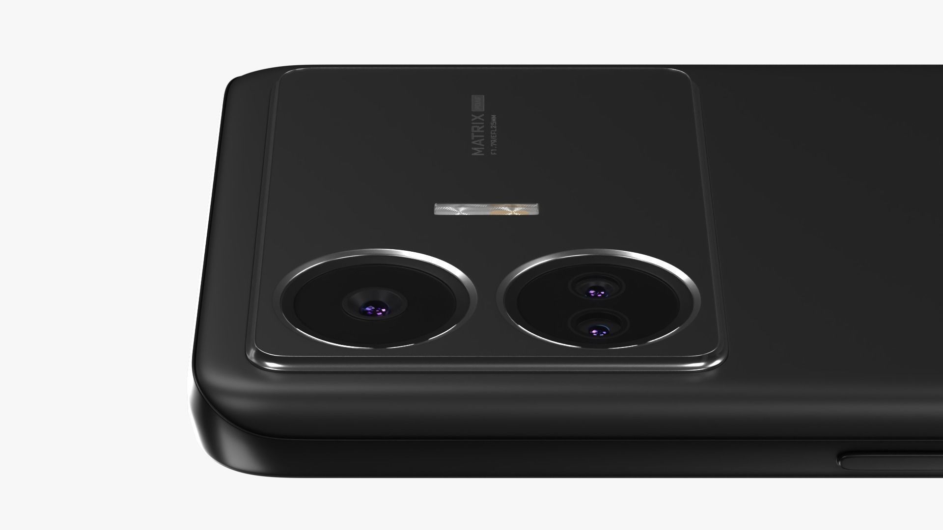 Realme GT Neo 5 SE Black Low-poly 3D model_5