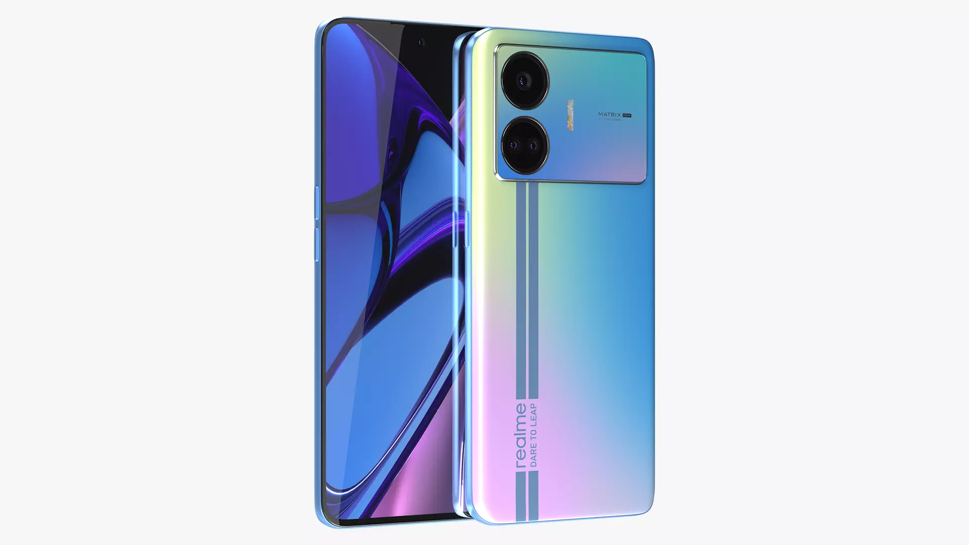 Realme GT Neo 5 SE Fantasy Low-poly 3D model_0