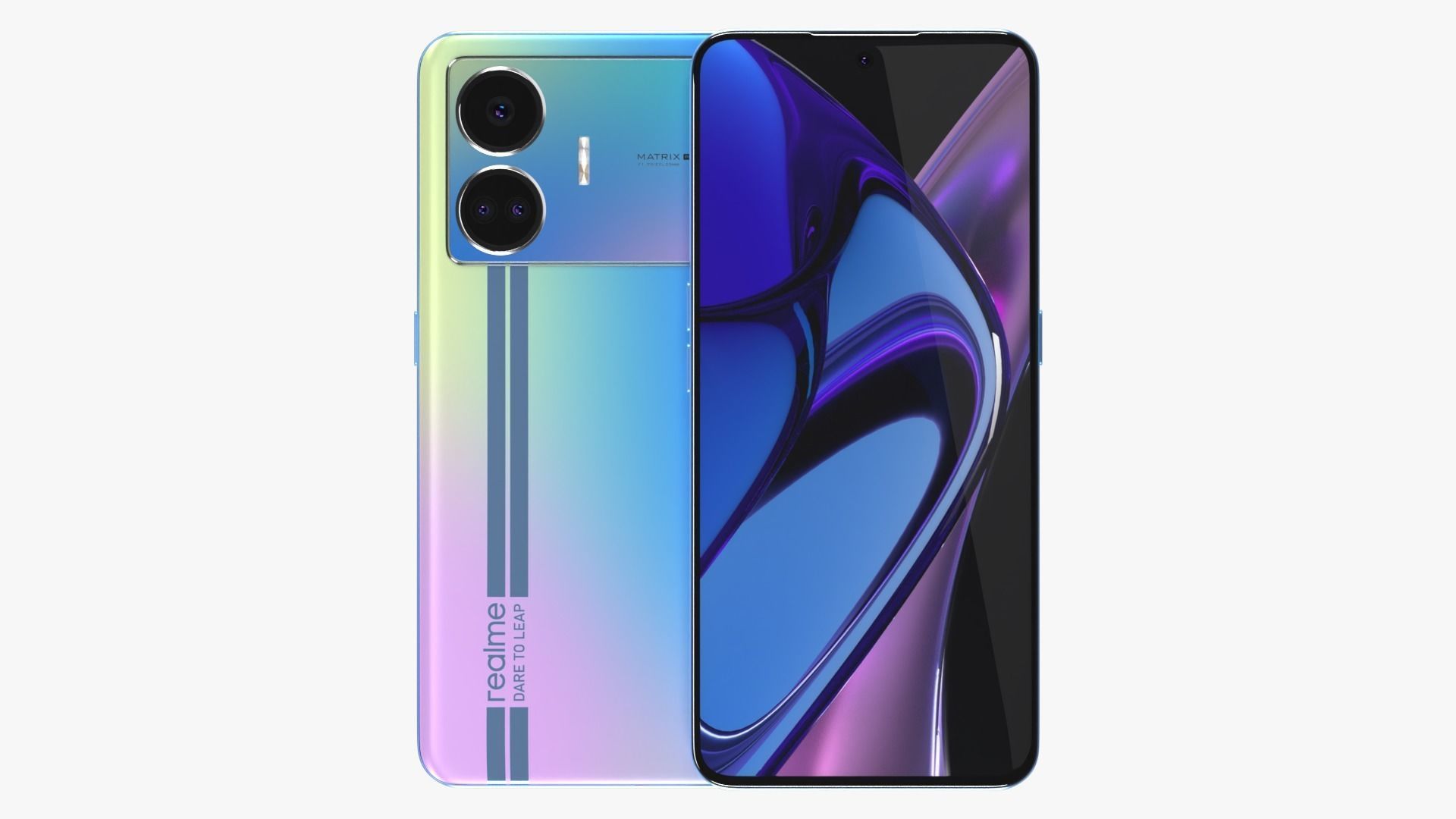 Realme GT Neo 5 SE Fantasy Low-poly 3D model_1