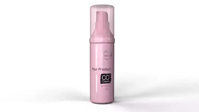 Cosmetics Cream Bottle