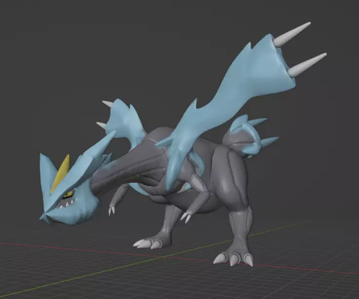 Kyurem 3D print model_0