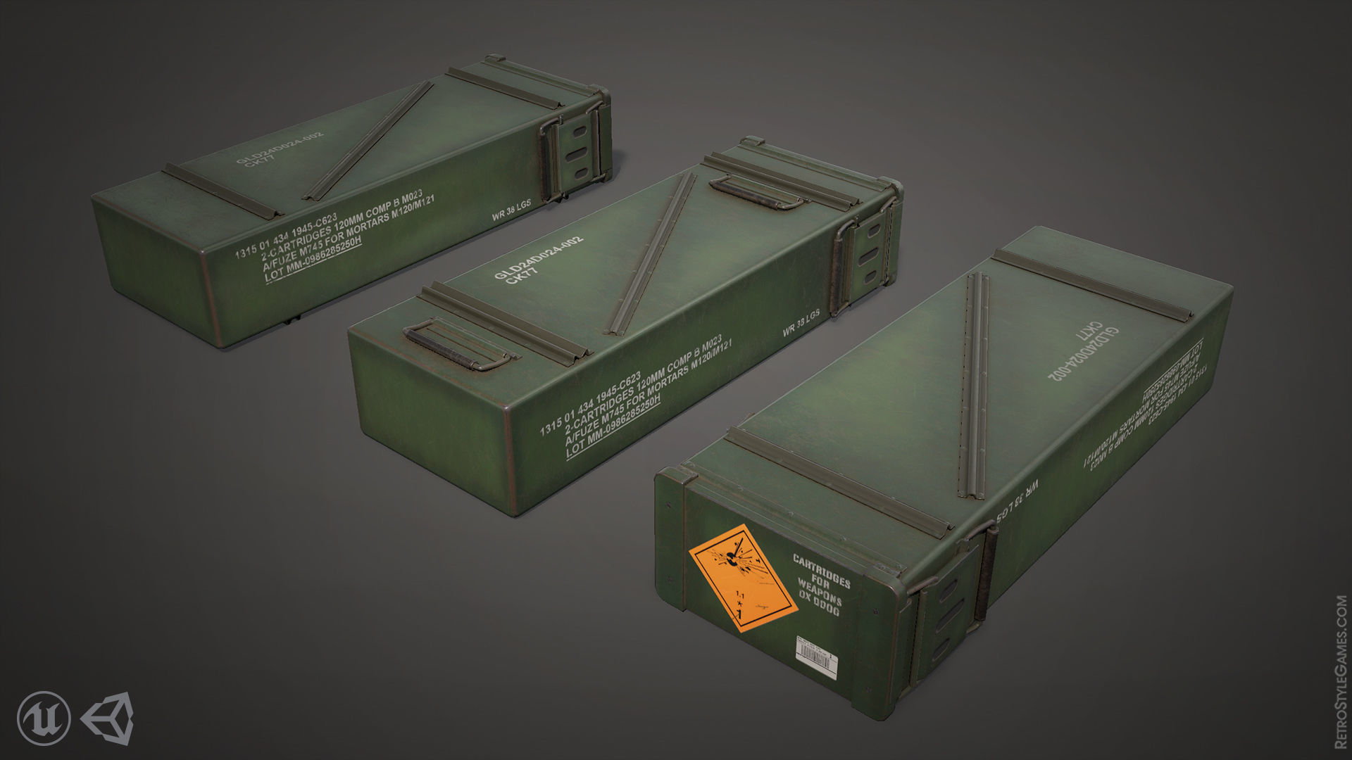 Defense Line - Ultimate Pack Low-poly 3D model_24