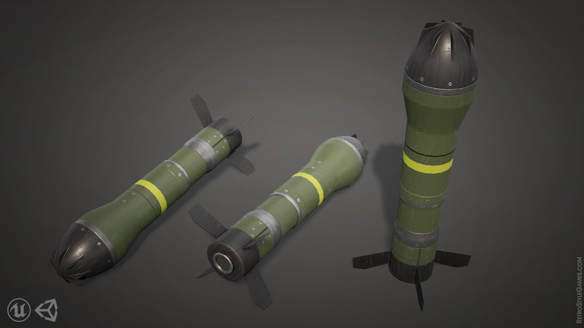 Defense Line - Ultimate Pack Low-poly 3D model_16