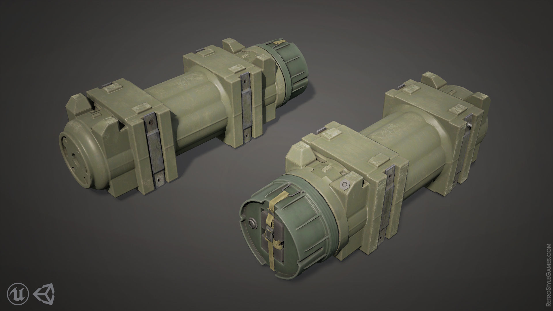 Defense Line - Ultimate Pack Low-poly 3D model_18