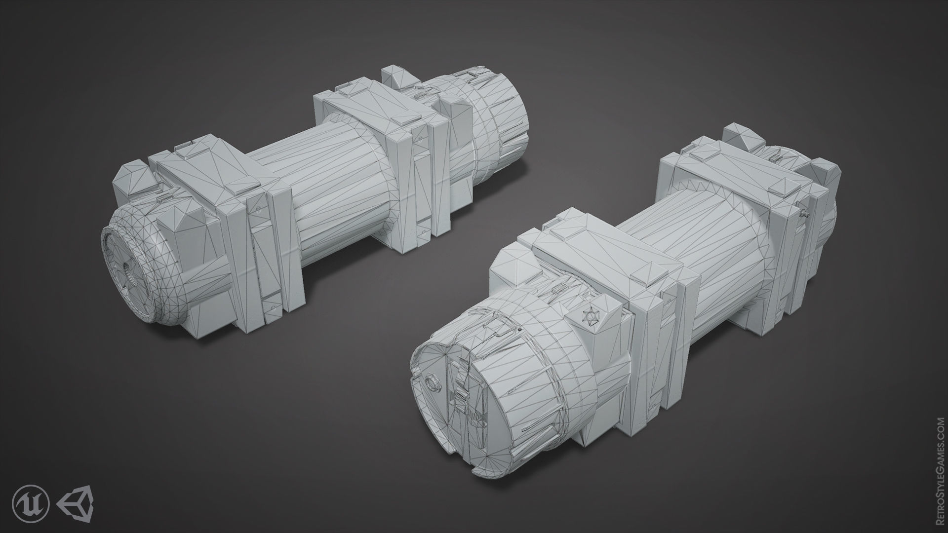 Defense Line - Ultimate Pack Low-poly 3D model_19