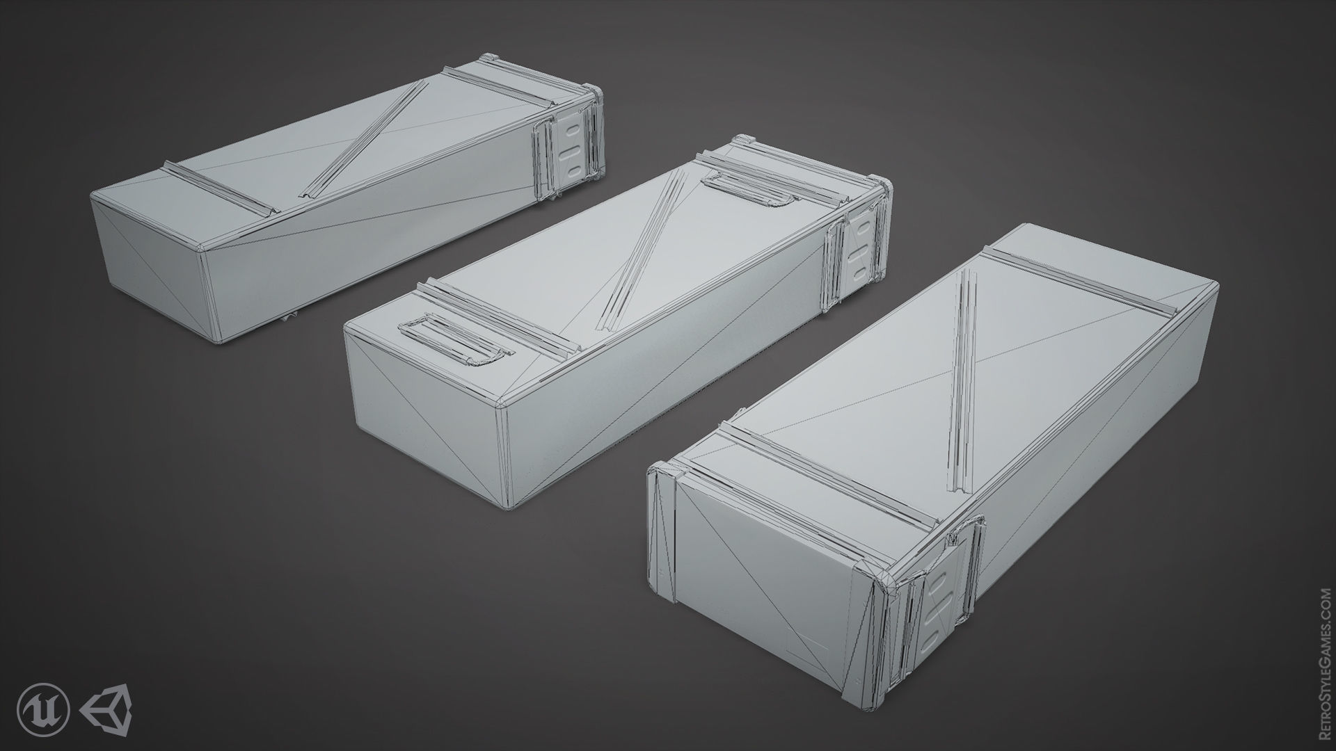 Defense Line - Ultimate Pack Low-poly 3D model_25