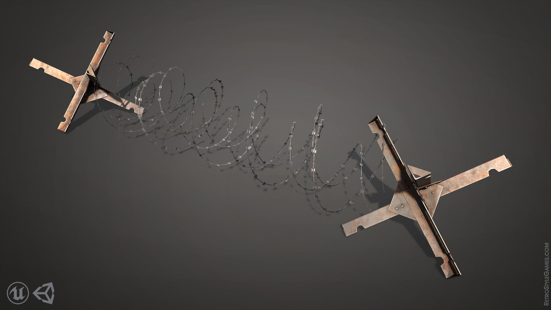 Defense Line - Ultimate Pack Low-poly 3D model_50