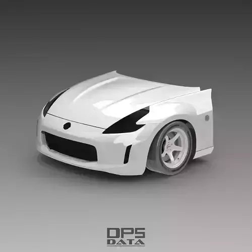 370Z Z34 Front Assembly Exterior Surfaces - 3D Laser-Scanned