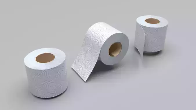 Toilet Papers 3D model