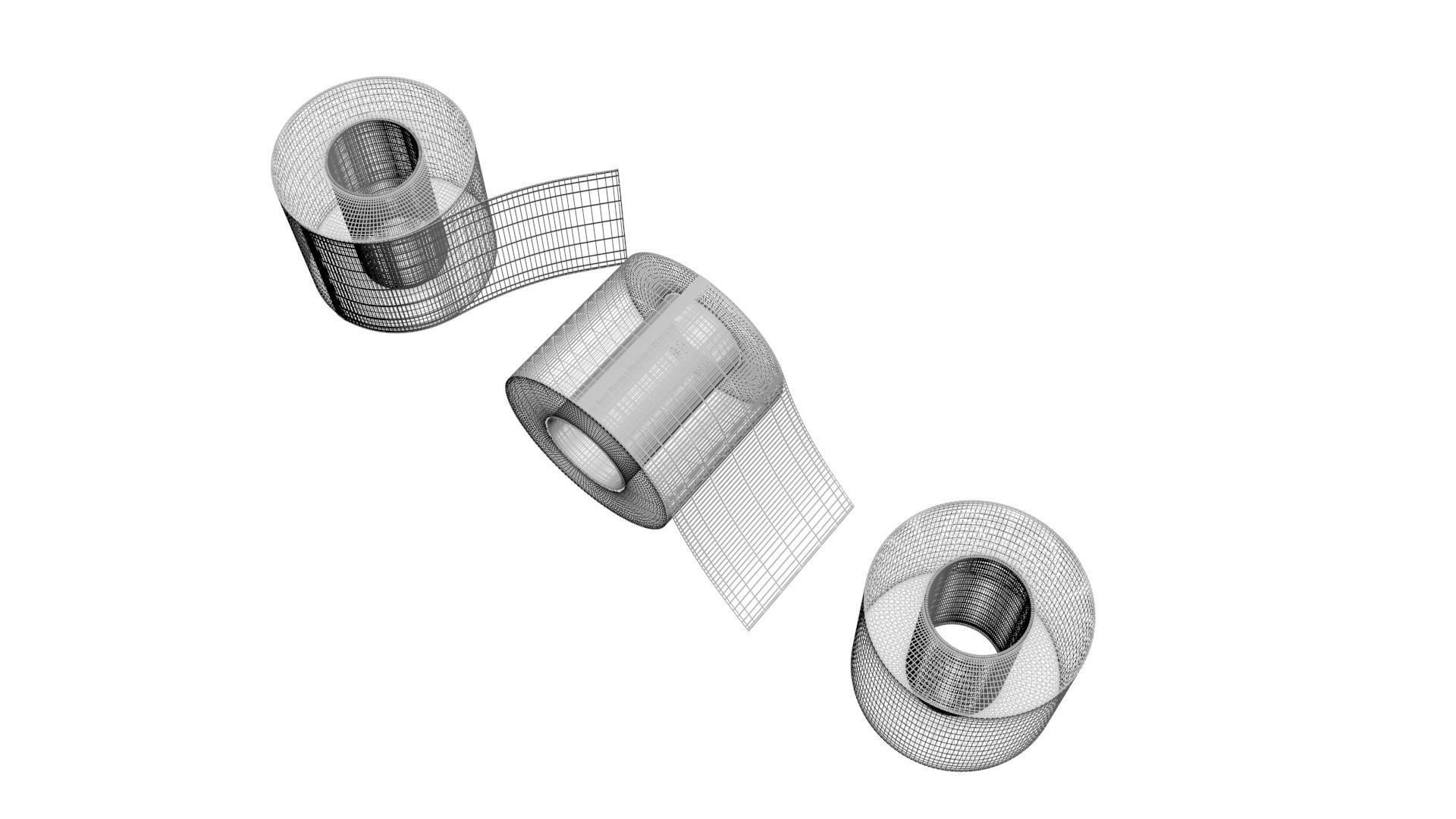 Toilet Papers 3D model_21