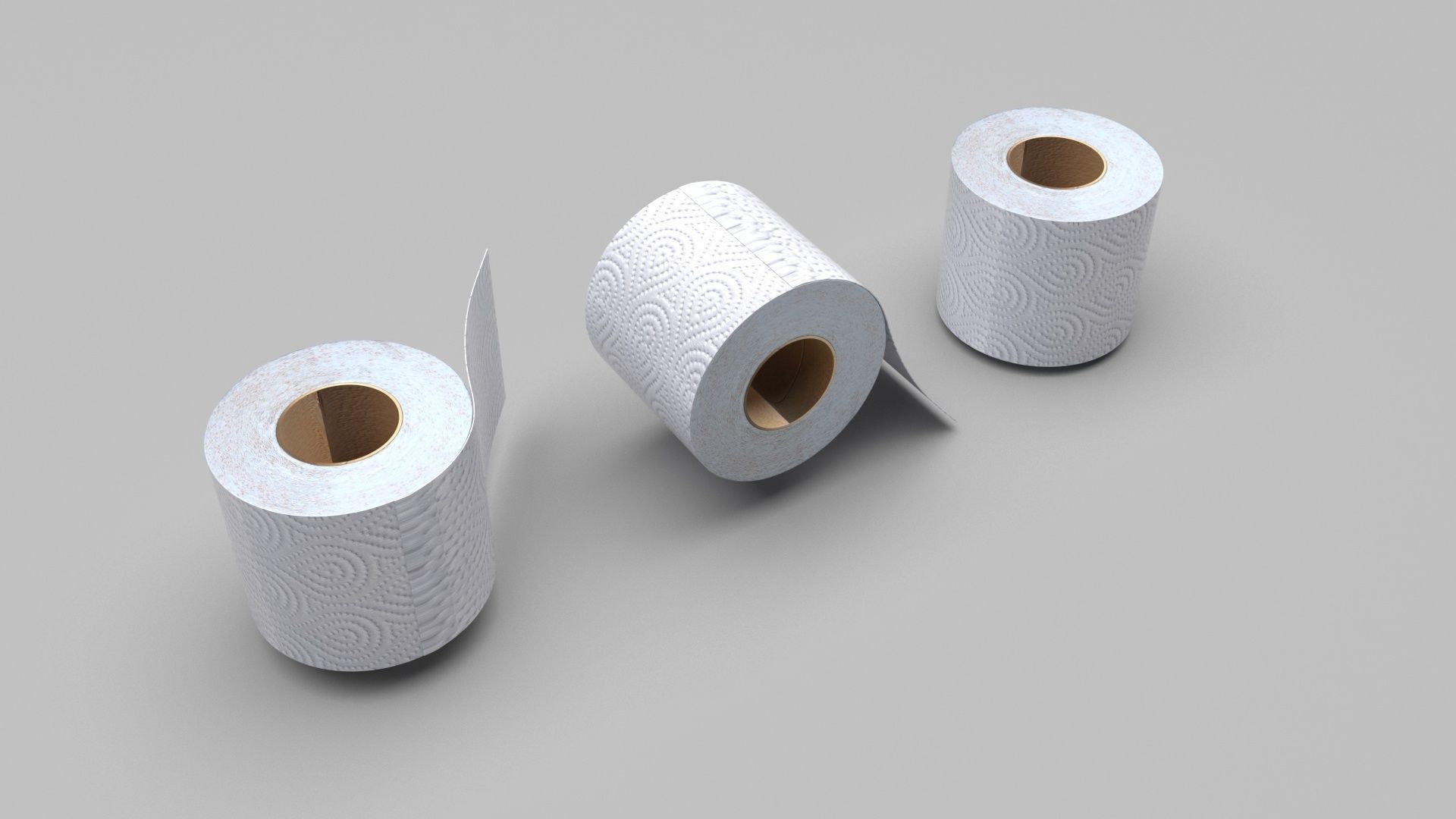 Toilet Papers 3D model_2