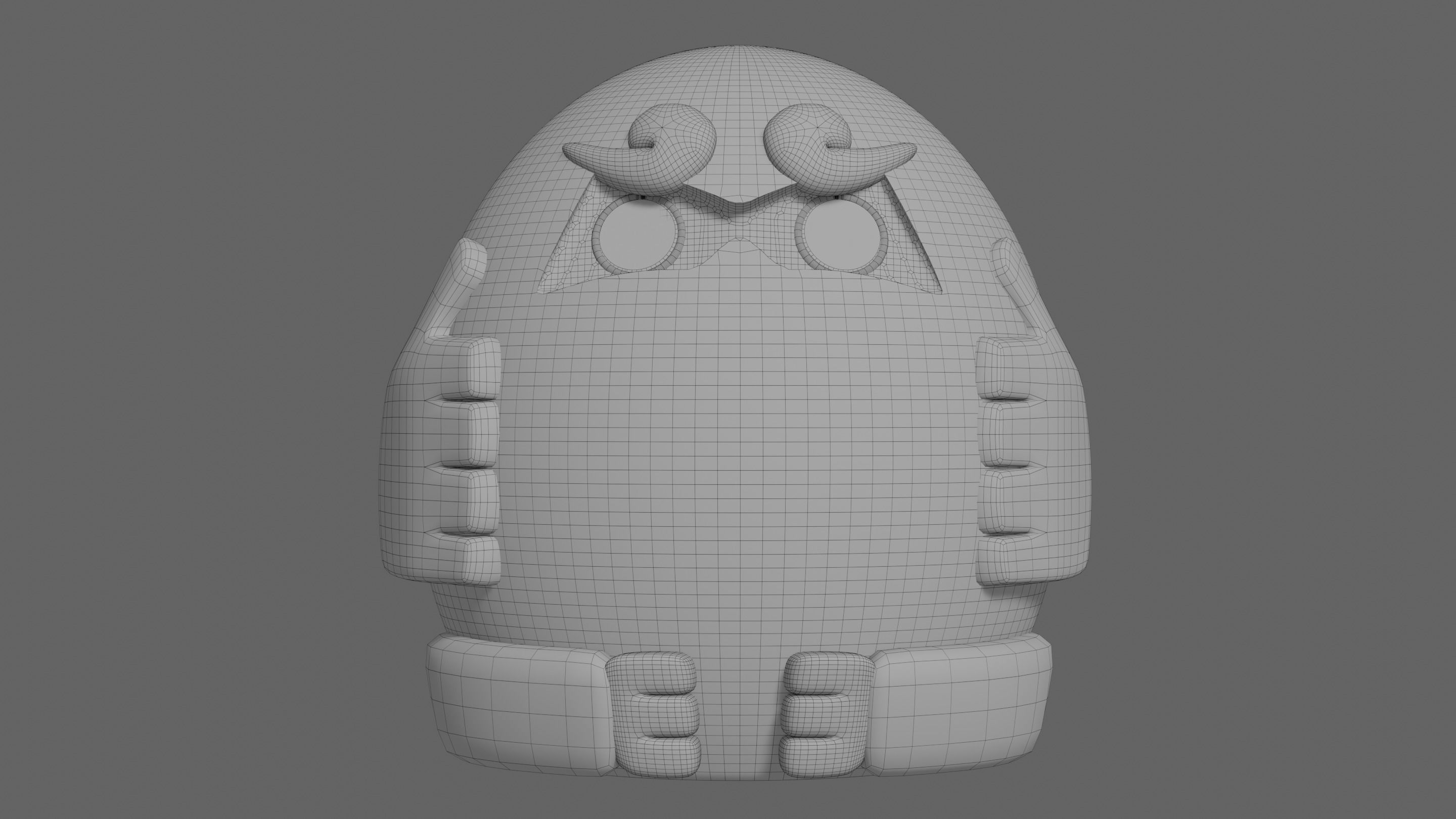 Pokemon Darmanitan Zen mode and Shiny Version 3D model_4